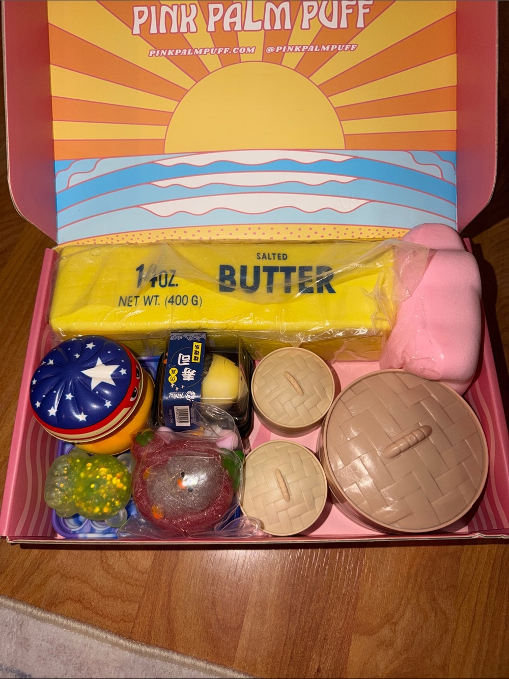 Squishy box - 3 RMS USA dumpling